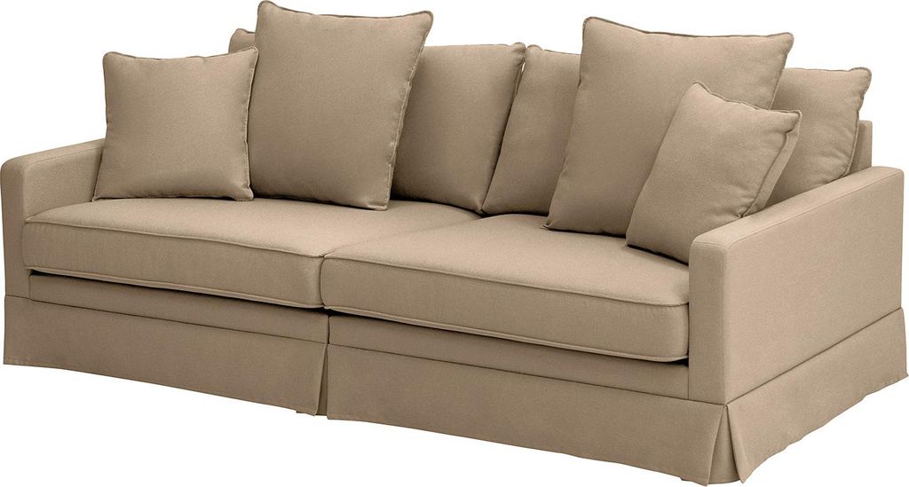 home24 Bigsofa mit Husse - Webstoff