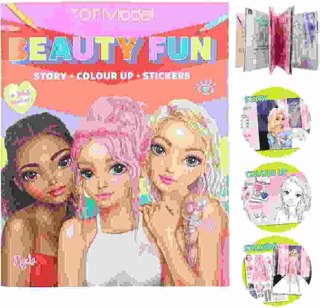 Depesche Vertrieb GmbH & Co. K TOPModel Malbuch BEAUTY FUN Sonstige