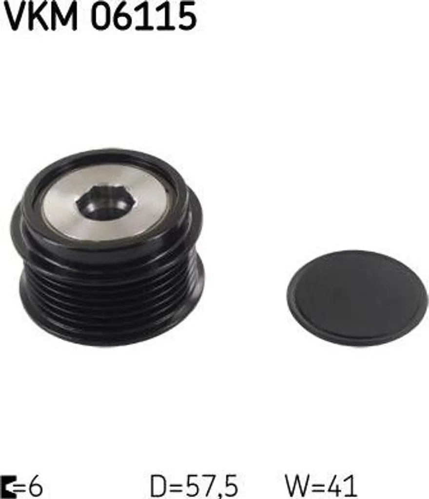 Acquista SKF VKM 03411 Ruota Libera Alternatore 30667610 per Volvo Ford