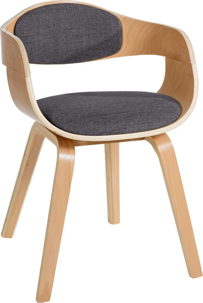 Sedia CLP blu e legno naturale: il calore scandinavo a casa tua