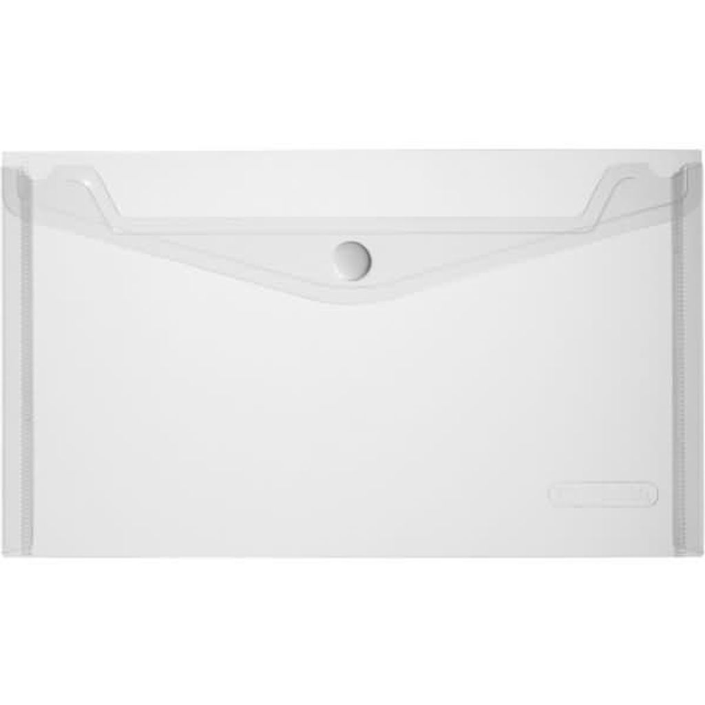herlitz Dokumententasche DIN lang, PP, weiá/transparent Immagine del prodotto 