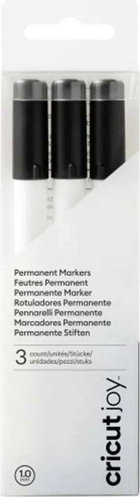 Cricut Joy Stylos à Pointe Fine Noirs pour Traceur de Découpe - 3 Pièces