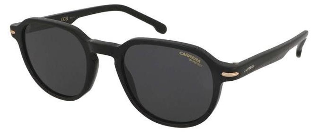 Carrera CARRERA 376/S BLACK/GREY 50/21/145 Herrenbrillen Sonnenbrillen