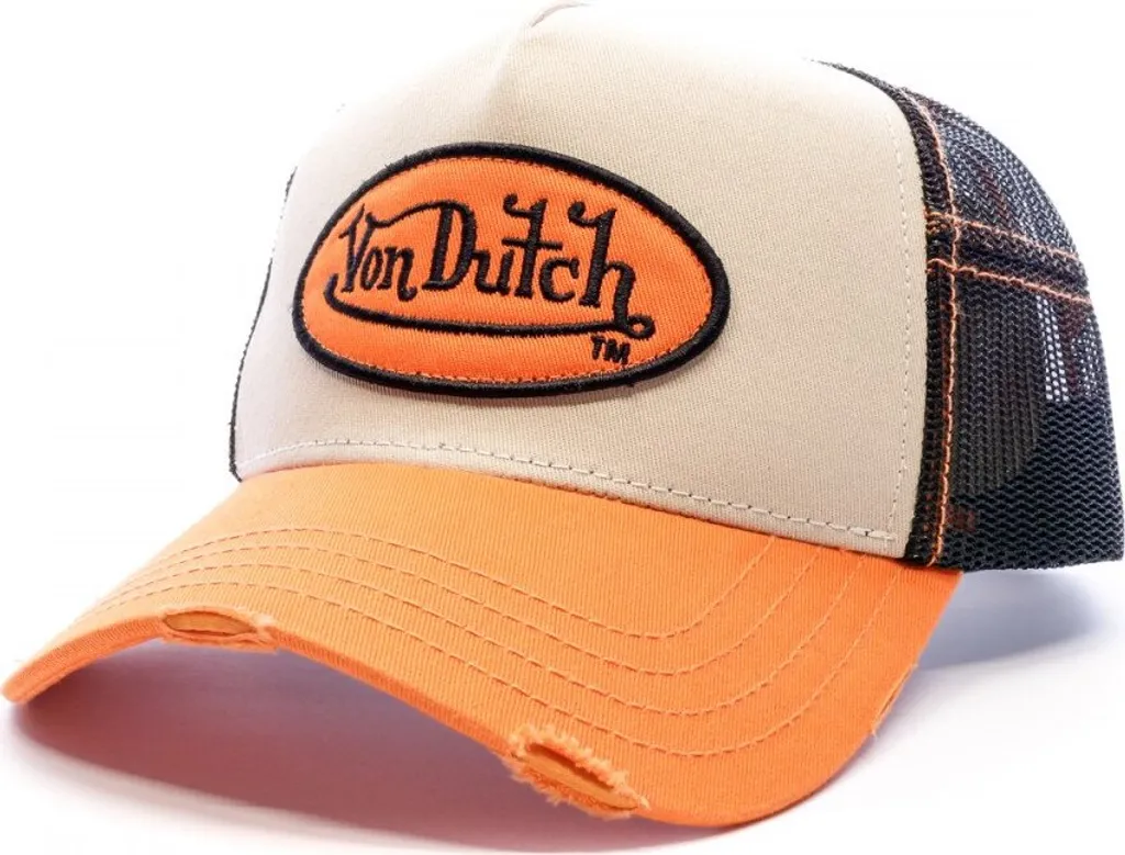 Cappello Von Dutch VD-0-CAS2-SUM-ORA Heritage | Arancio Kustom Kulture