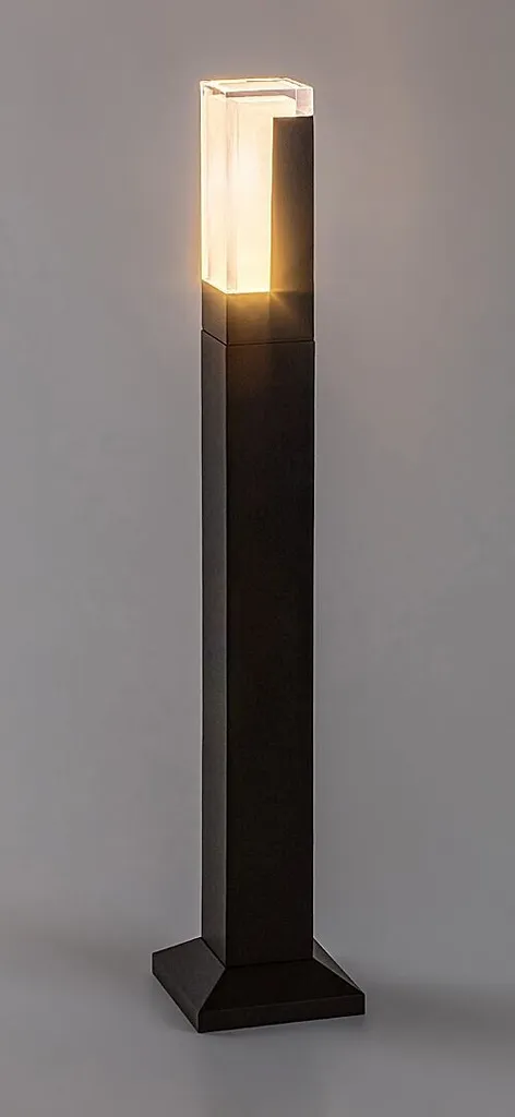 Éclairage de Balisage Jardin LED 60cm Noir pour Allée et Terrasse