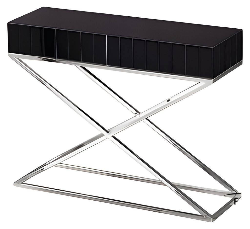 Moderner schwarzer Konsolentisch aus Holz