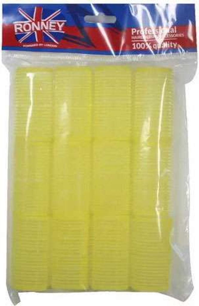 RONNEY Professional Lockenwickler - Velcro Rollers - 004 - gelb