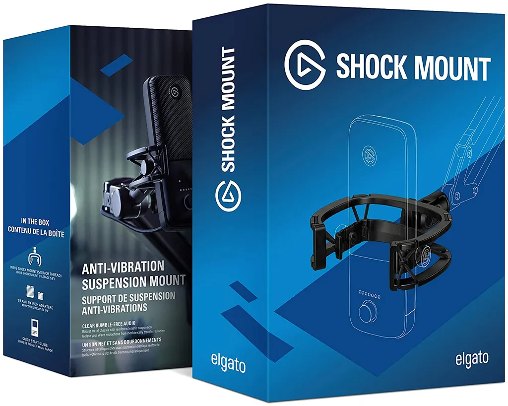Support de microphone Elgato Shock Mount en Caoutchouc et Acier 32 mm - 3