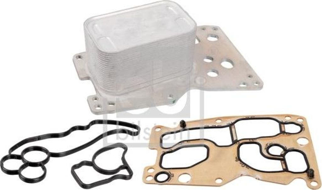 FEBI BILSTEIN 106197 Motorölkühler OE 11428507626 kompatibel mit 1er F20, 1er F21, 2er F22, 3er E90, 3er F30, 3er E93, 3er E92, 3er F34, 3er E91,...