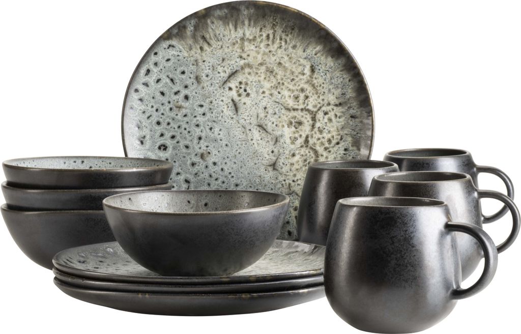Frühstücks Set, Steinzeug Frühstücks Set, Steinzeug Produktbild 