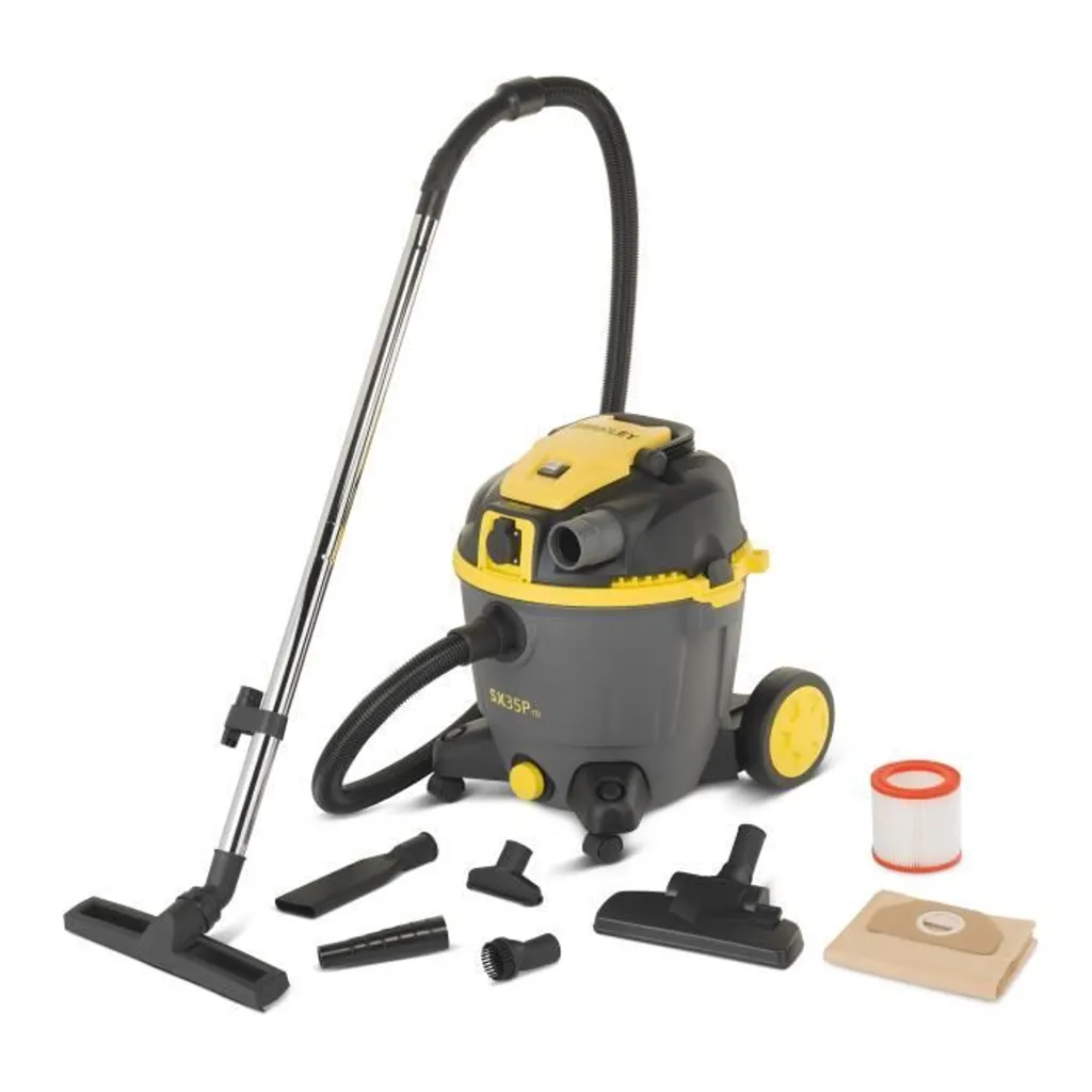 Aspirateur Atelier Stanley SXVC35PTDE pour Nettoyage Garage et Travaux