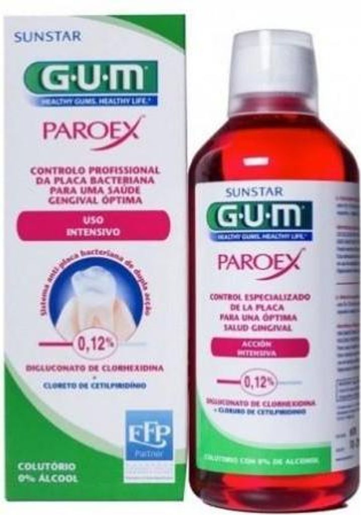 SUNSTAR GUM Paroex stn voda 0,12% CHX, 300 ml Obrázek produktu 