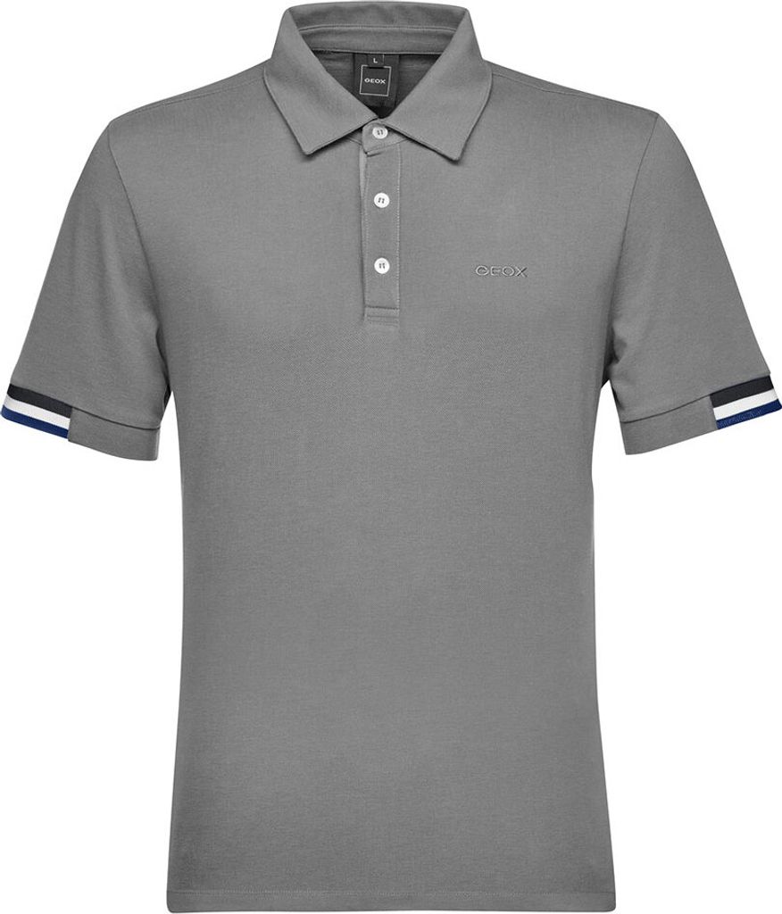 Geox Piquet 2 Kurzarm-poloshirt Grau 2XL Mann Grau 2XL