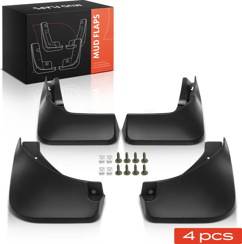 Frankberg 4x Bavettes anti-projections pour Mercedes Classe A W177