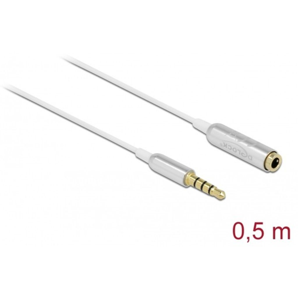 Delock Audioverlängerungskabel - mini-phone stereo 3.5 mm männlich zu mini-phone stereo 3.5 mm weiblich