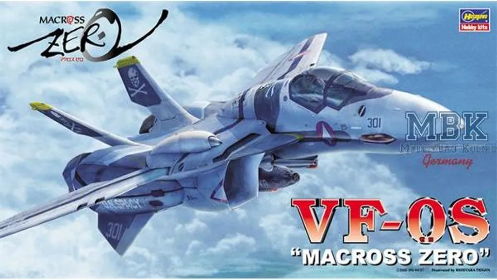 Hasegawa 65715 VF-0S Macross Zero Maquette Avion 1/72 de Haute Qualité