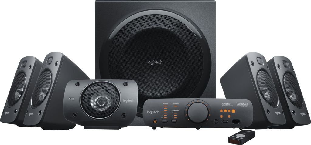Logitech 5.1 PC Lautsprecher System Z-906