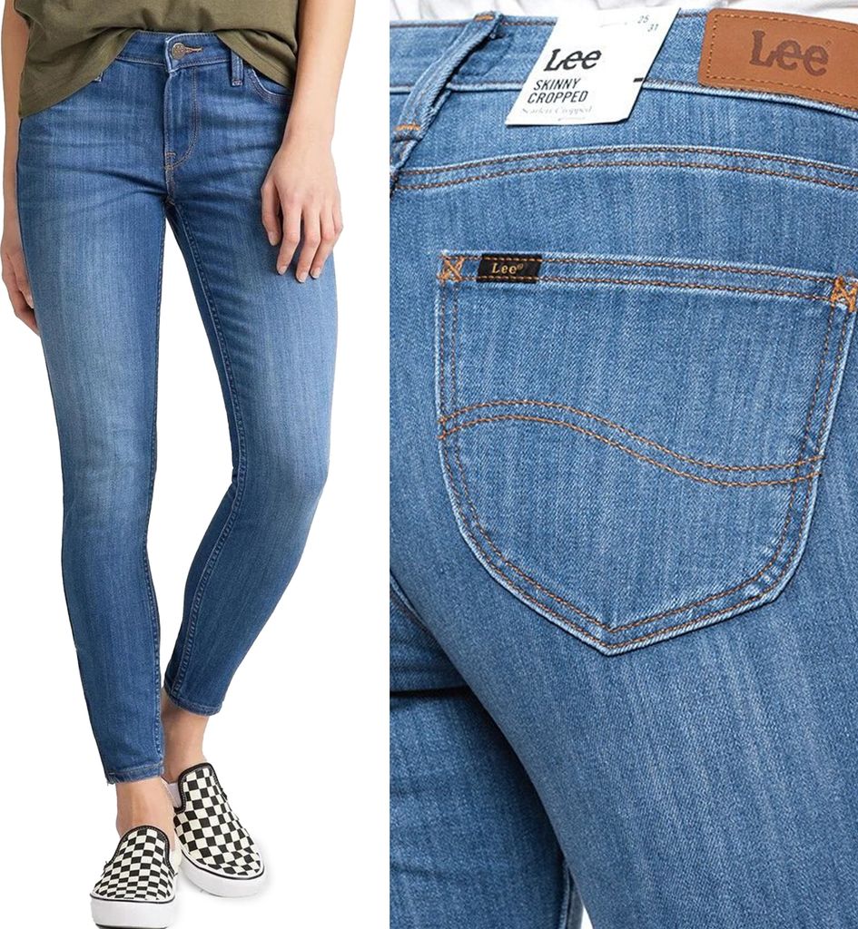 LEE, Damen Jeanshose, Skinny fit, SCARLETT CROPPED, W27 Produktbild 