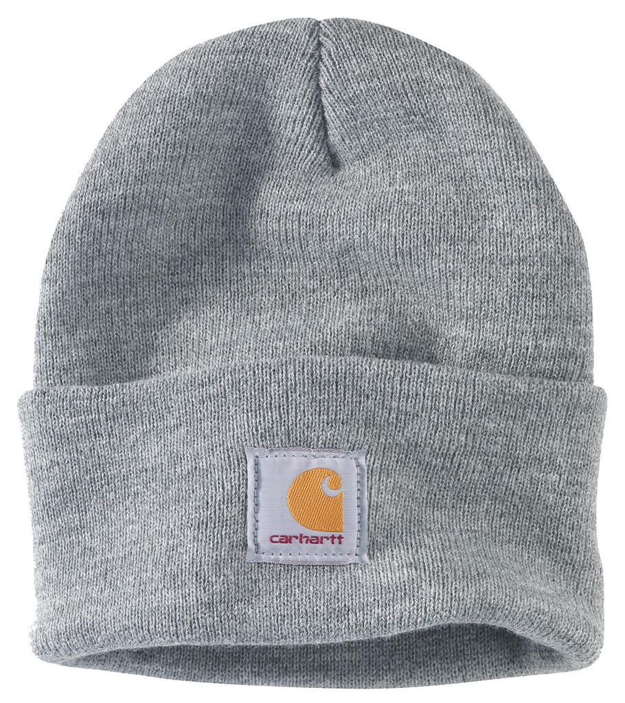 Bonnets CARHARTT Acrylic Watch Hat Gris Chine Image du produit 