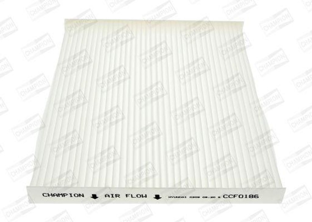 CHAMPION CCF0186 Innenraumluftfilter OE 971331E000 kompatibel mit Accent, Elantra, i30