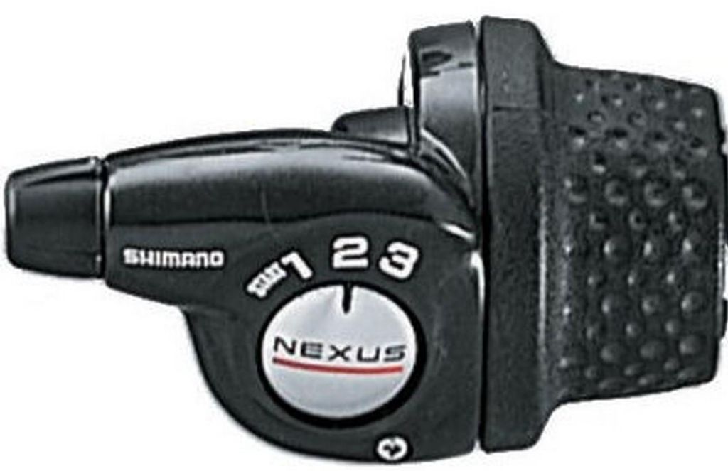 Shimano Nexus Drehgriffschaltung 3 Gang schwarz SL3S35E Produktbild 