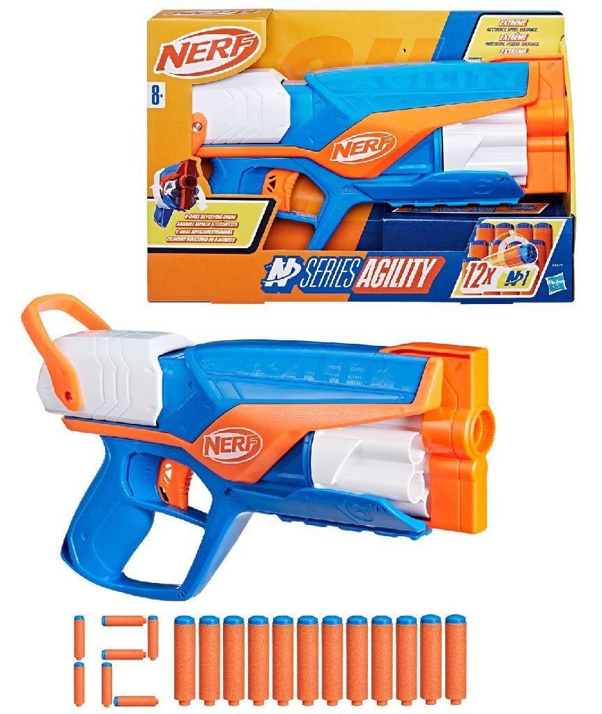 Nerf N Series Agility Blaster + 12 Darts Immagine del prodotto 