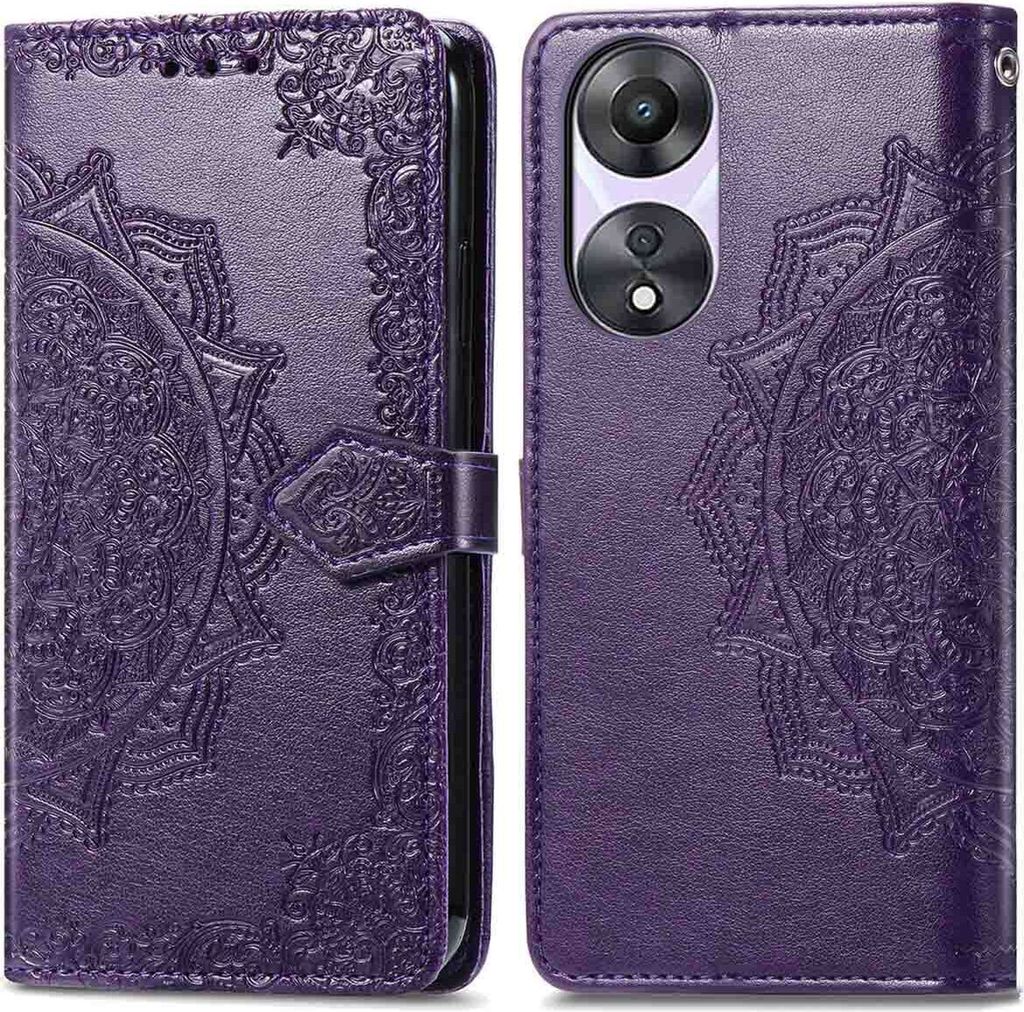 imoshion Mandala Klapphülle Oppo A78 (4G) - Violett
