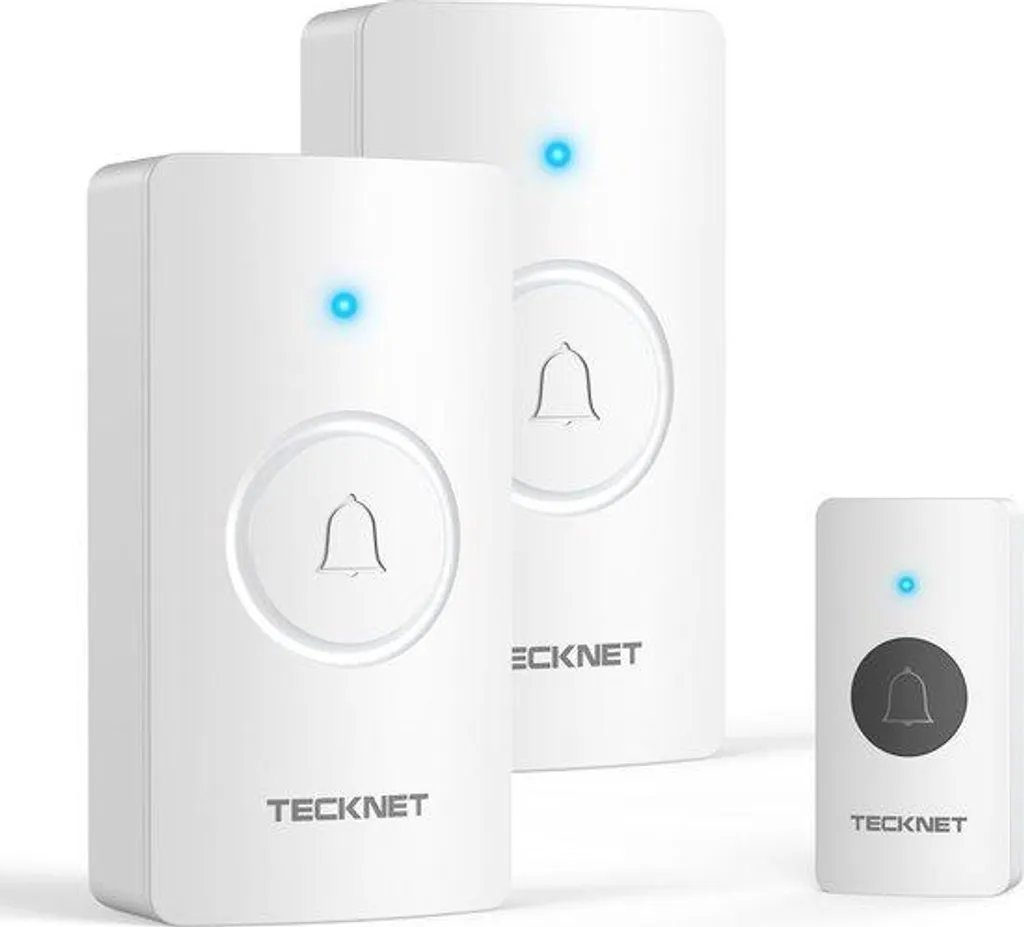 Sonnette sans fil 60 sonneries portée 400m - Protection IP55 robuste