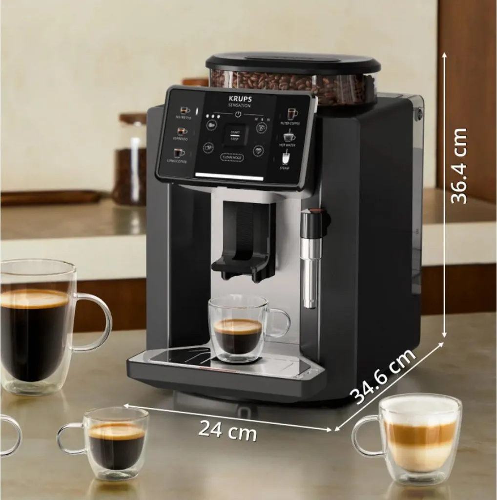 Machine à Café à Grain Automatique Krups Sensation EA910A10 Compacte - 9