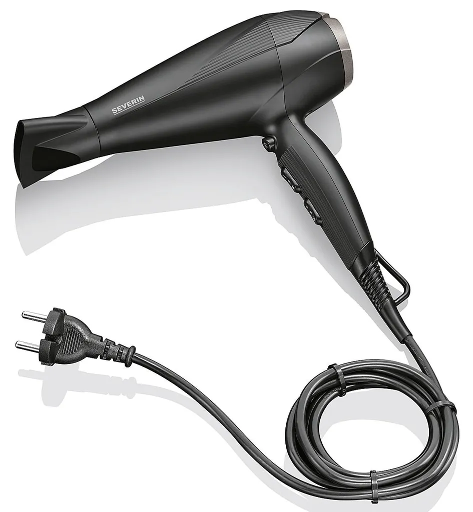 Sèche-cheveux SEVERIN Ionic/AC idéal pour brushing lisse et brillant