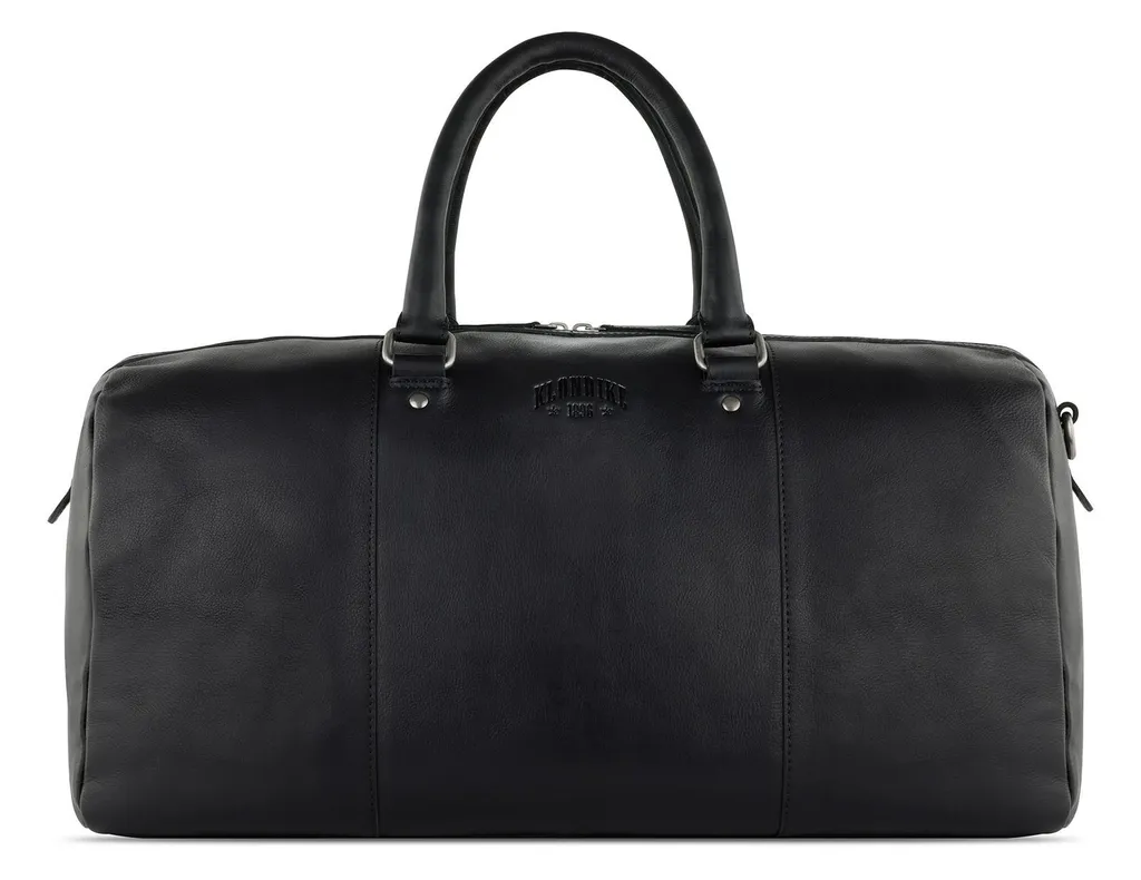 Sac de voyage KLONDIKE 1896 Gold Bill Weekender cuir noir