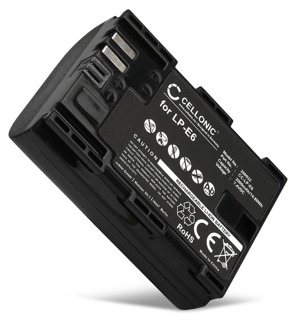 CELLONIC Batteria compatibile con Canon EOS 5D Mark II, Immagine del prodotto 