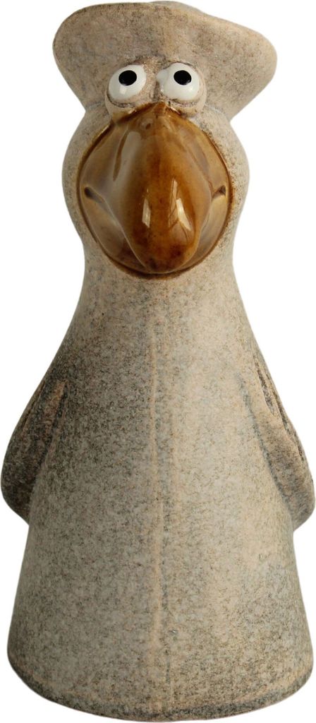 Gartenfigur Möwe aus Keramik Zaunhocker Dekofigur Produktbild 