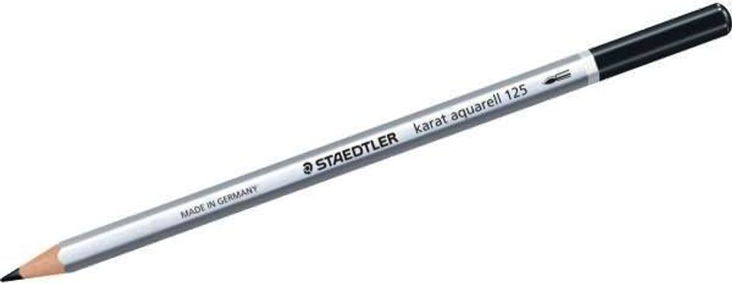 STAEDTLER karat aquarell 125 - Aquarellfarbstift - schwarz