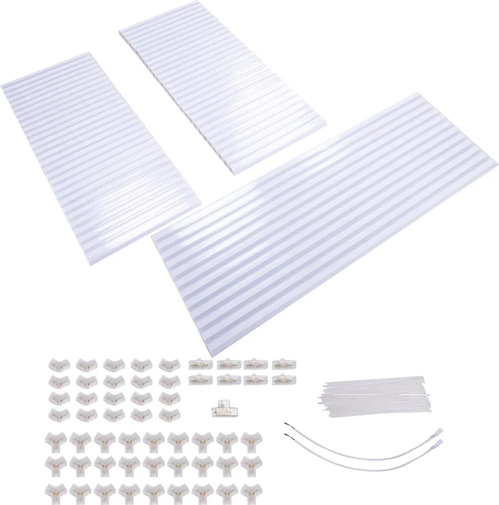 Éclairage LED garage puissant 86400lm fini les zones d'ombre 672W - 3