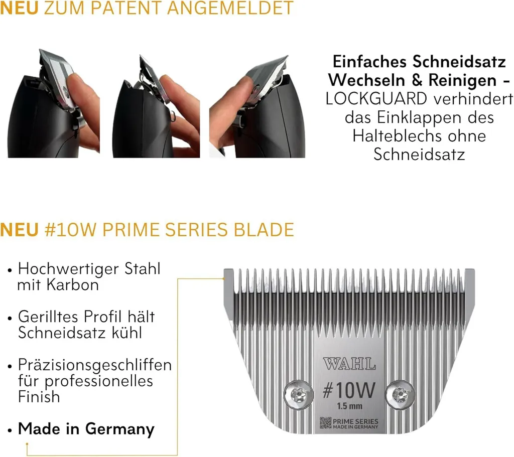 Tondeuse Wahl KM Supera pour Chevaux Difficiles avec 2 Batteries sans Fil - 5