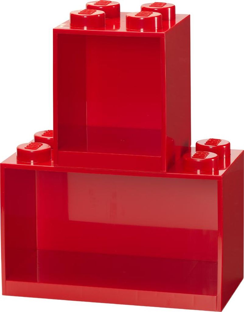 Zestaw klocków LEGO z półką BRICK SHELF 2-częściowy, Zdjęcie produktu 