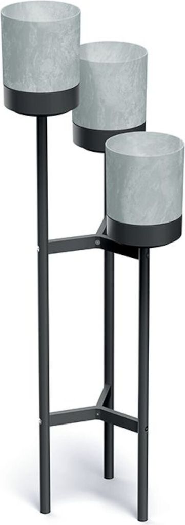 Prosperplast Blumenständer Bloomie Stand grau 42 cm