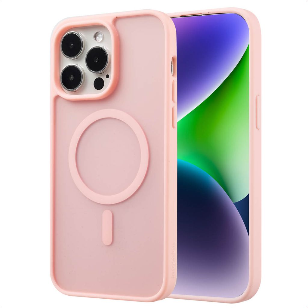 imoshion Color Guard Back Cover mit MagSafe iPhone 14 Pro Max - Hellrosa