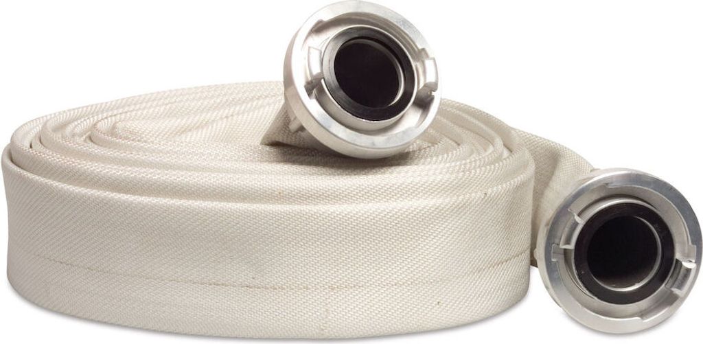 30m Bauschlauch Industrieschlauch EPDM/Polyester 100mm Storz KA133 10bar weiß type 110A Wasserschlauch