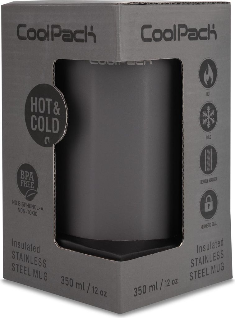 Thermobecher 350 ml Coolpack Coffee Mug Tom Dark Grey – PATIO