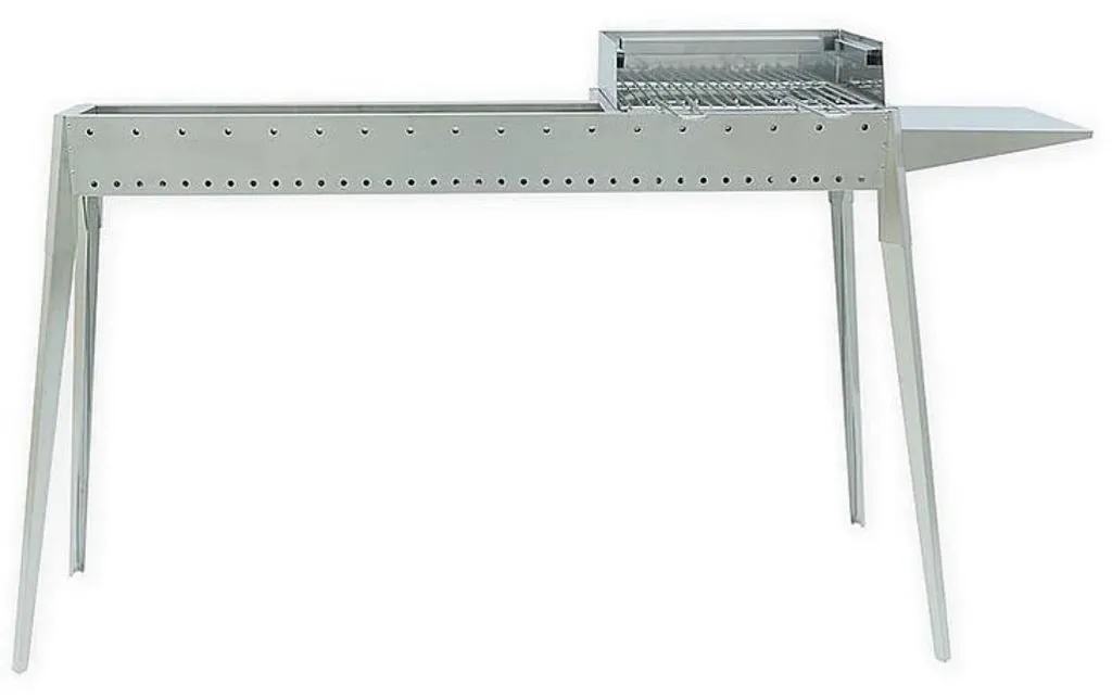 Cuiseur à broche inox LISA Miami Grill 800+400 anti-rouille Ligne Luxe