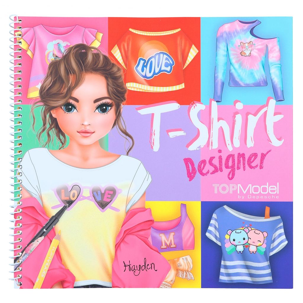 TOPModel Ragazza T-Shirt, Maglietta con Lexy & Liv 75014 Pink, Taglia 128, 8 Anni