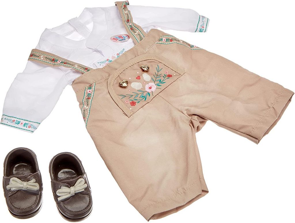 Zapf Creation 828755 - BABY born Traditional Outfit Boy Produktbild 