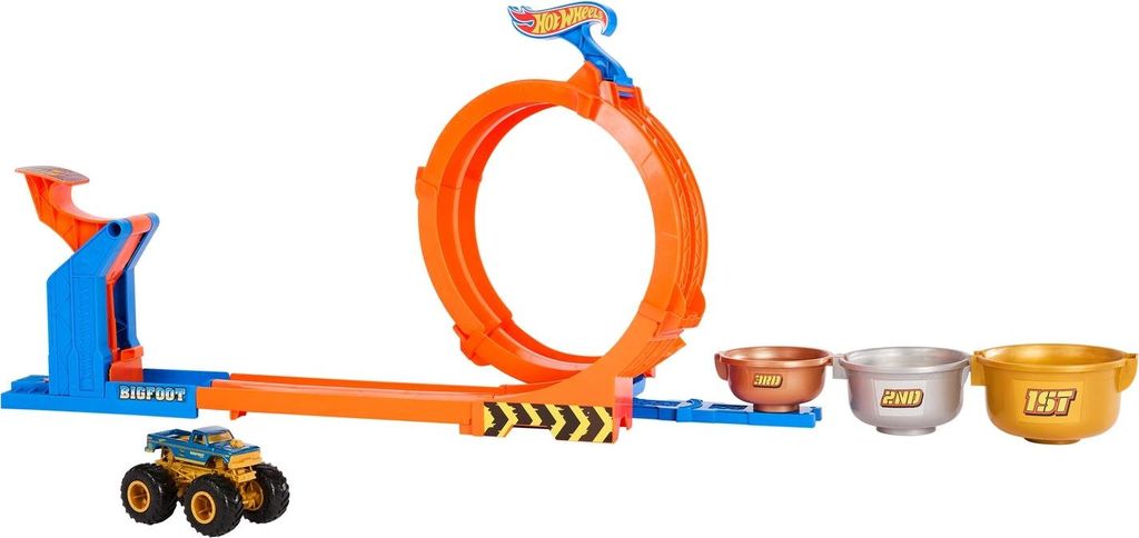 Hot Wheels Monster Trucks Loop & Flip Trophy Produktbild 