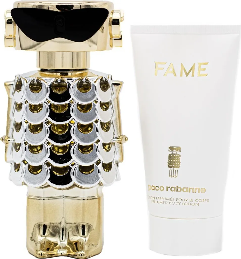Parfum Fame Paco Rabanne 50ml Idéal pour Soirée avec son Lait de Corps