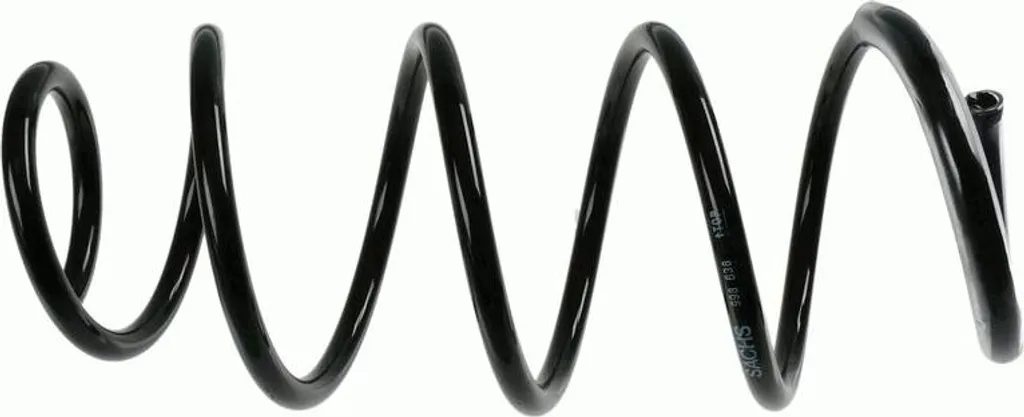 Ressort de suspension SACHS 998 638 pour Classe A et B OE 1693211904