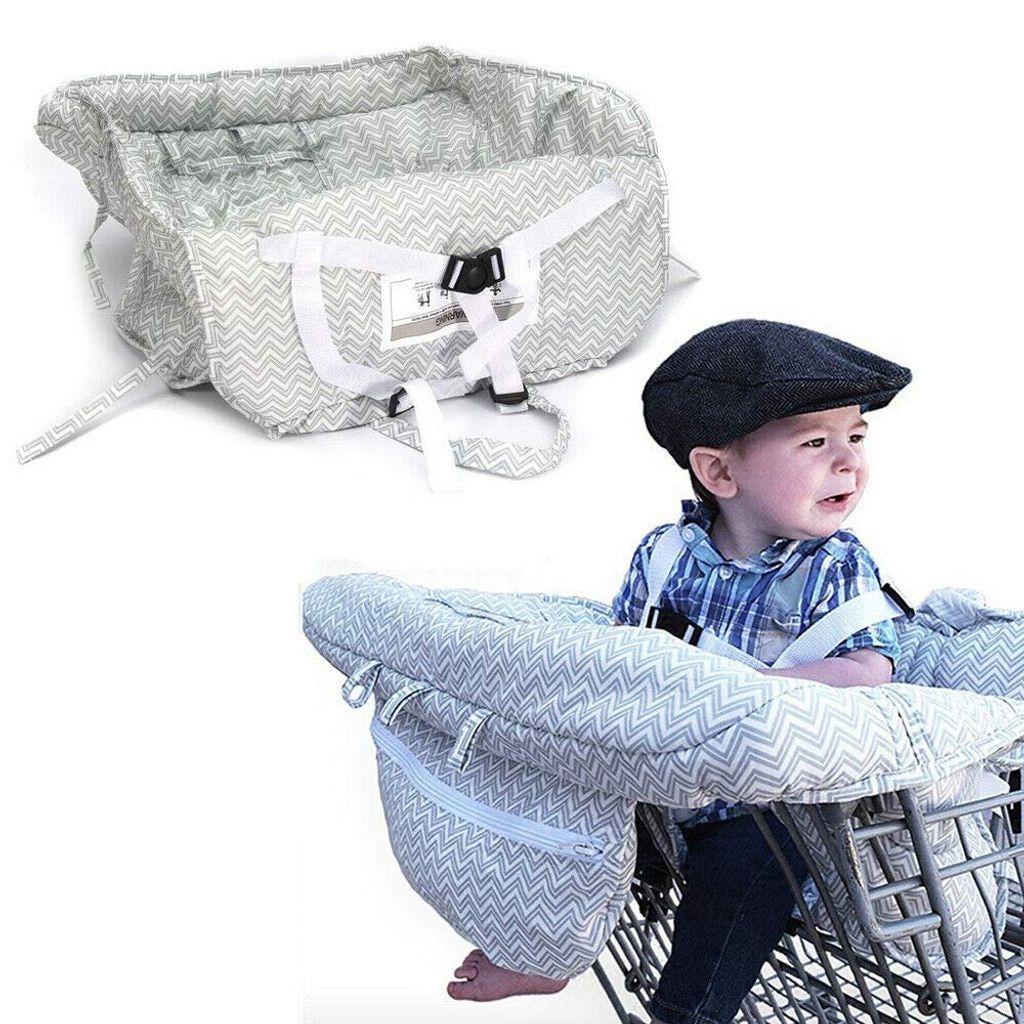 Meaningful Baby Einkaufswagen Abdeckung Universal Kleinkind Hochstuhl und Warenkorb Kissen mit Tragetasche 