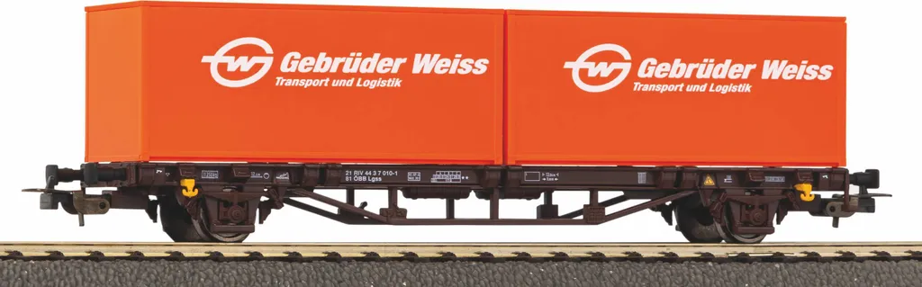 Piko 97151 Wagon Lgs579 ÖBB avec conteneur Gebr. Weiss haute fidélité