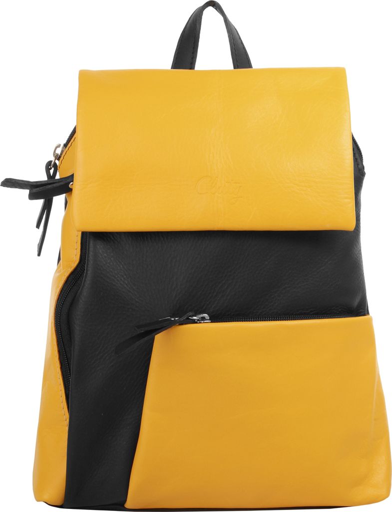 Cluty City-Rucksack Damen 020401 gelb